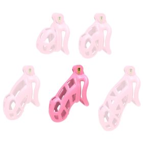 XL Pink Aspic Cage – stílusos intim fém háló