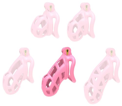 XL Pink Aspic Cage – stílusos intim fém háló