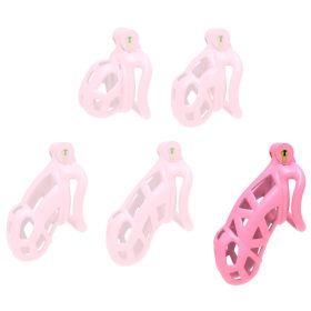   Cage Aspic XXL Pink – prémium maszturbátor, 11,5 x 3,3 cm