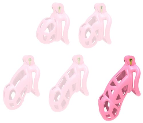 Cage Aspic XXL Pink – prémium maszturbátor, 11,5 x 3,3 cm