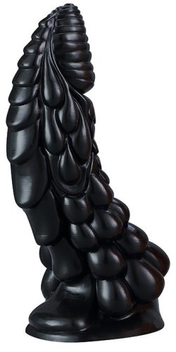 Phen Dildo L – prémium fekete szilikon vibrátor 22 cm