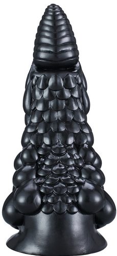 Phen Dildo L – prémium fekete szilikon vibrátor 22 cm