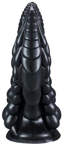 Phen Dildo L – prémium fekete szilikon vibrátor 22 cm