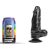 Dildo DP90B Panzer S – prémium fekete dildó 12 cm x 5 cm