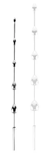 Brano – fém urethra kényeztető rúd 22 cm hosszú