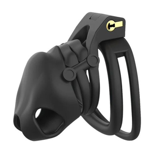 Cage Spino – prémium fekete intim játék 7,5 x 3 cm