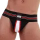 Denis Black-White – elegáns jockstrap prémium férfiaknak