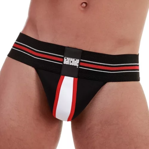 Denis Black-White – stílusos férfi jockstrap