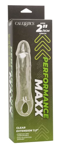 Performance Maxx – áttetsző pénisz hüvely, 18 x 5 cm