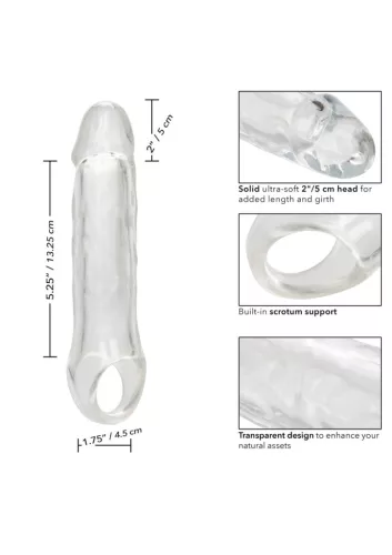 Performance Maxx – áttetsző pénisz hüvely, 18 x 5 cm