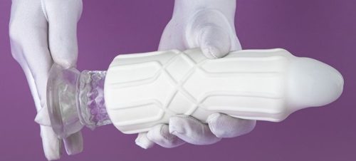 Fehér hullámos maszturbátor – prémium érzéki élmény