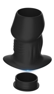 Euhlo Plug Tunnel L – fekete prémium anális kiegészítő