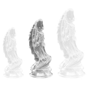   Átlátszó, ívelt dildó – prémium intim élvezet 16 x 5.5 cm