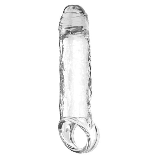 Mini átlátszó pénisz hüvely – 13 x 4 cm prémium kényelem