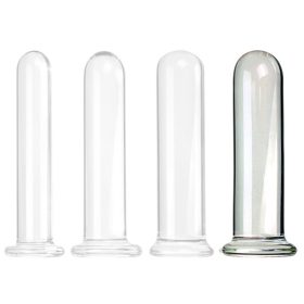 Rookier XL – prémium üveg anál dugó 12 x 3.5 cm