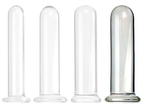 Rookier XL – prémium üveg anál dugó 12 x 3.5 cm