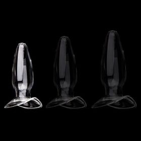 Üveg dugó Open Glass S – prémium üveg anális eszköz