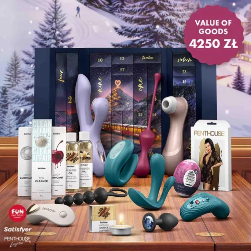 Satisfyer Advent Kalendar 24 meglepetés többfunkciós fekete 2026