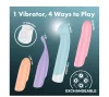 Satisfyer Vibrátor 12 rezgésprogram, vízálló, USB töltés