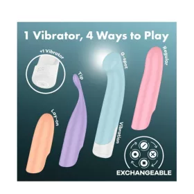   Satisfyer Vibrátor 12 rezgésprogram, vízálló, USB töltés