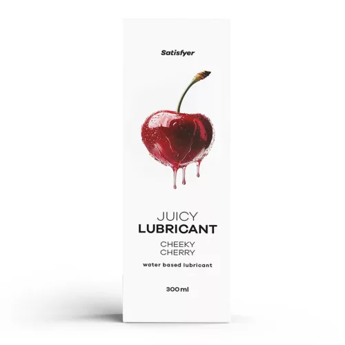 Satisfyer Cheeky Cherry cseresznyeillatú vízbázisú síkosító - 300ml