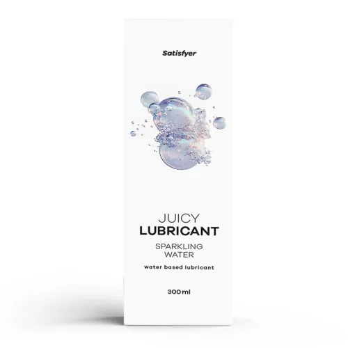Satisfyer Sparkling Water bizsergető vízbázisú síkosító - 300ml