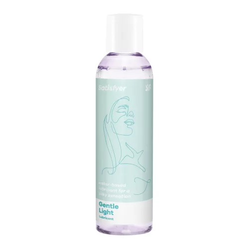 Satisfyer Gentle Light óvszer-kompatibilis vízbázisú síkosító - 150ml