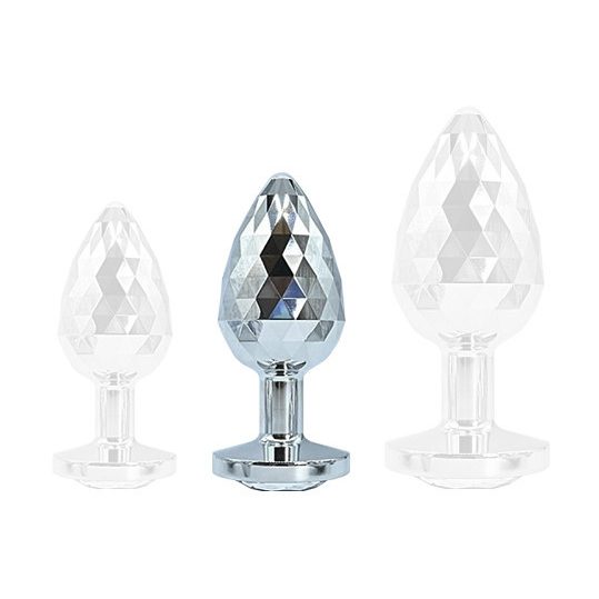 Plug Ikonik Diamond M – prémium anális kényeztető 7 cm