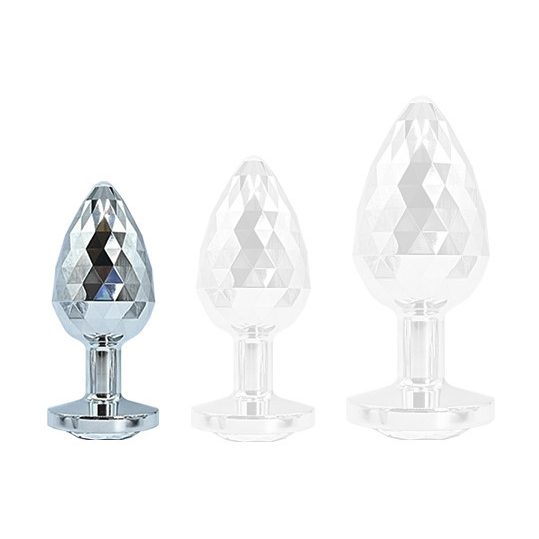Plug Ikonik Diamond S – prémium anális izgató, 6 cm