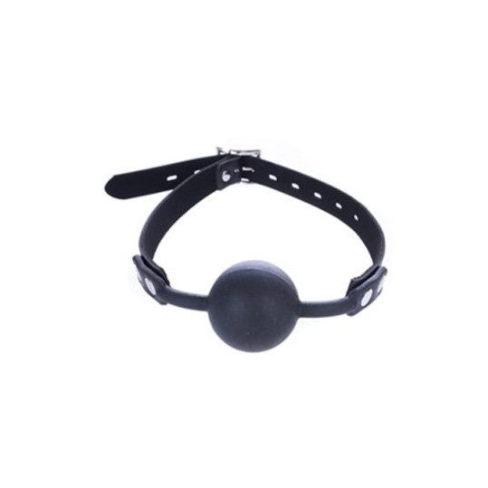 Simply Gag Ball Sling 40mm – stílusos gagszalag fekete színben