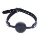 Simply Gag Ball Sling 40mm – stílusos gagszalag fekete színben