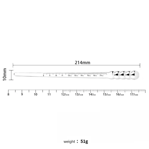 Dip Stick S – 18 cm urethral stimuláló eszköz (3.5-6 mm)