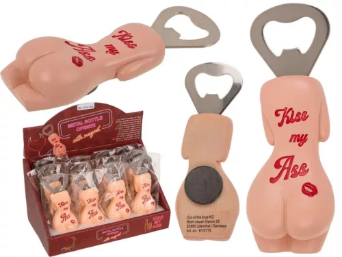 Fém sörnyitó mágnessel Kiss My Ass