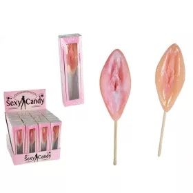   Szexjáték ehető vibrátor szamóca aroma 17 cm mix minták