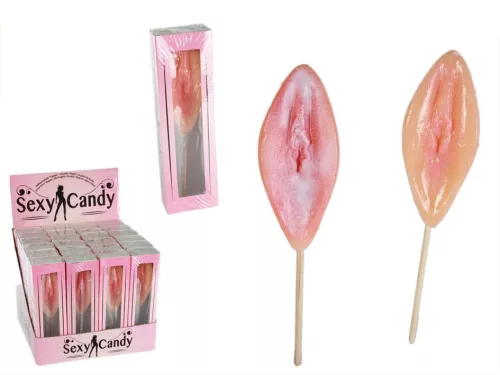 Szexjáték ehető vibrátor szamóca aroma 17 cm mix minták