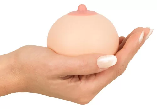 Antistress squeeze labda mell formájú stresszoldó labda
