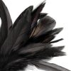 Feather Tickler – érzéki toll kényeztető 20 cm, fekete