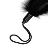 Feather Tickler – érzéki toll kényeztető 20 cm, fekete