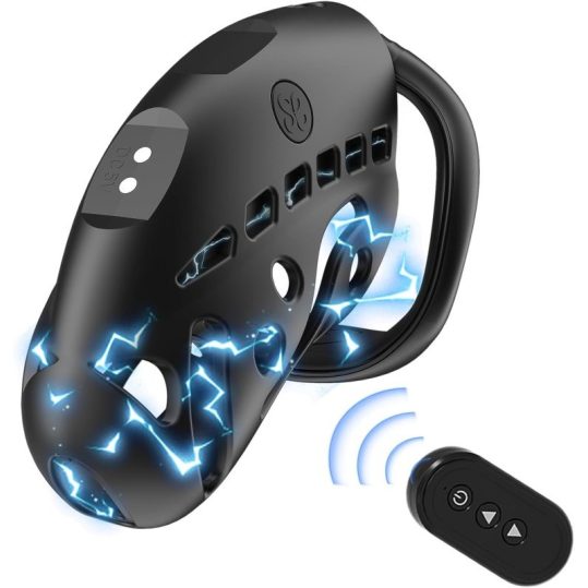 Nautilus Electro – elektrointim chastity cage 9.5 x 3.5 cm