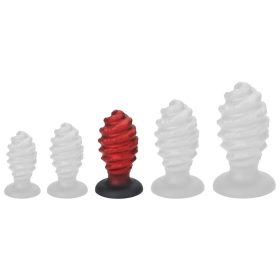 Torsado Plug L – prémium anál dildó 11,5 x 6,3 cm