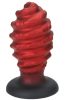 Torsado XL – ívelt prémium anál dugó 12,5 x 7,2 cm