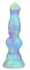 Wafus Dildo – 16 cm-es prémium, zöld-lila színű intim eszköz