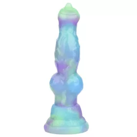   Wafus Dildo – 16 cm-es prémium, zöld-lila színű intim eszköz