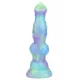 Wafus Dildo – 16 cm-es prémium, zöld-lila színű intim eszköz