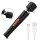 Wand Coolmagic – fekete masszírozó 32 cm-es fejjel