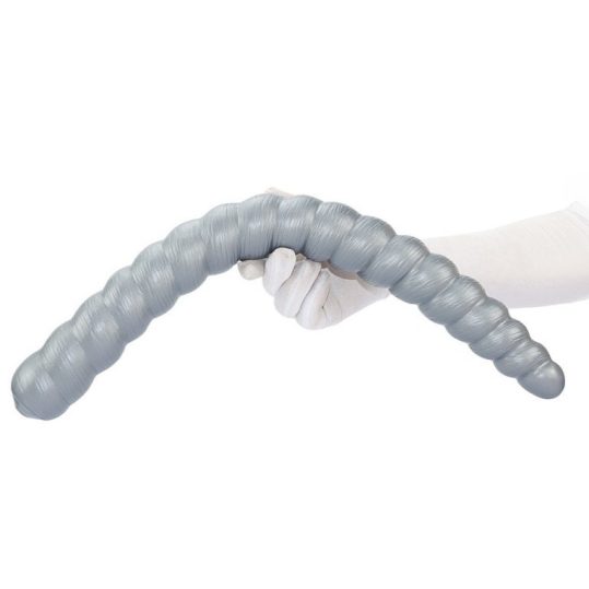 Narvax – prémium duált használható dildo, szürke