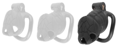 Pytho Cage L – stílusos fekete intim eszköz