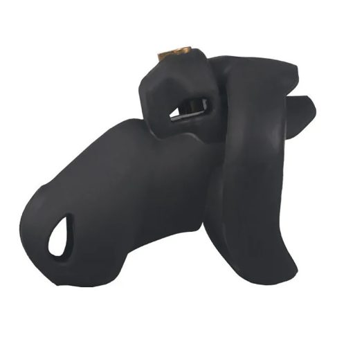 Flexy S – szilikon önmegtartó ketrec fekete 9 x 3,5 cm