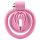 Sissy csiklózár – prémium pink chastity cage