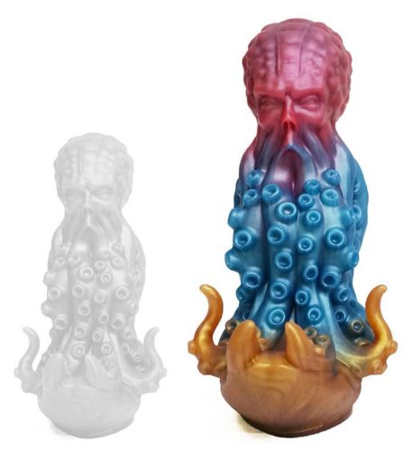 Octoman Plug M – prémium anális dugó 14 x 7,2 cm